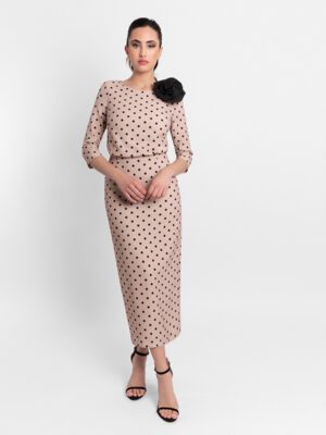 VESTIDO DE LA FIRMA MONCHO HEREDIA