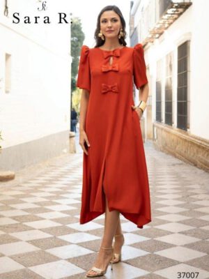 VESTIDO MOÑAS SARA RUIZ