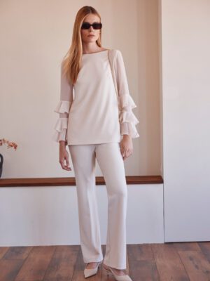 CONJUNTO PANTALON VOLANTES